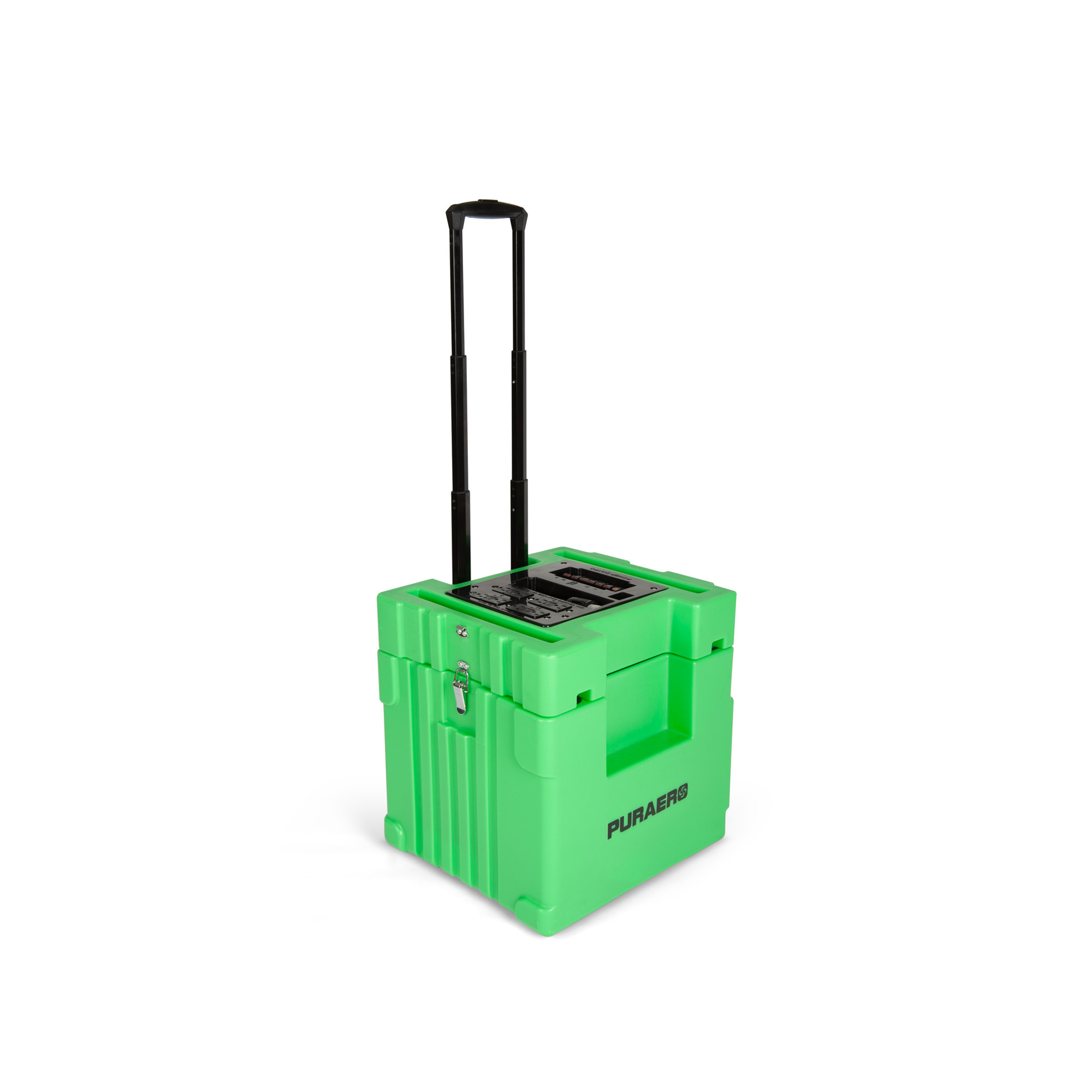 PURAERO, Power Distribution Electrical Spider Box Green, Amps 48 Volts 120 UL Listed, Model# PA-PDK-60-GN